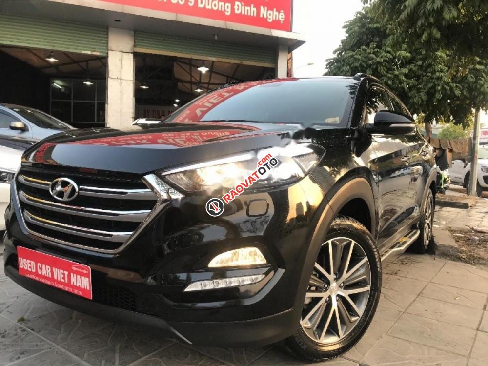 Bán Hyundai Tucson 2.0 AT đời 2016, màu đen, nhập khẩu còn mới, giá tốt-1