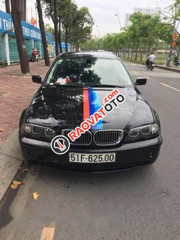 Bán BMW 3 Series 325i đời 2003, màu đen  -2