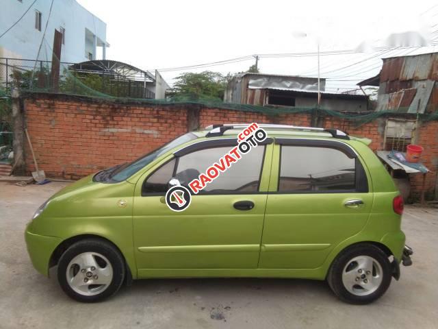 Cần bán xe Daewoo Matiz SE đời 2008, màu xanh -0