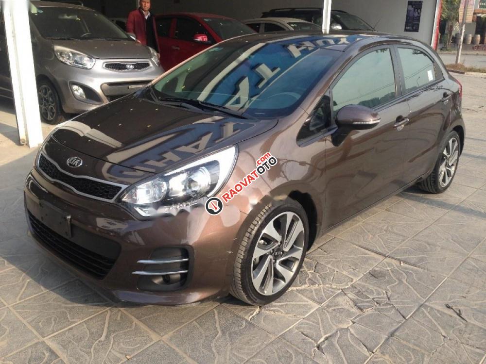 Bán Kia Rio đời 2014, màu nâu, nhập khẩu như mới-1