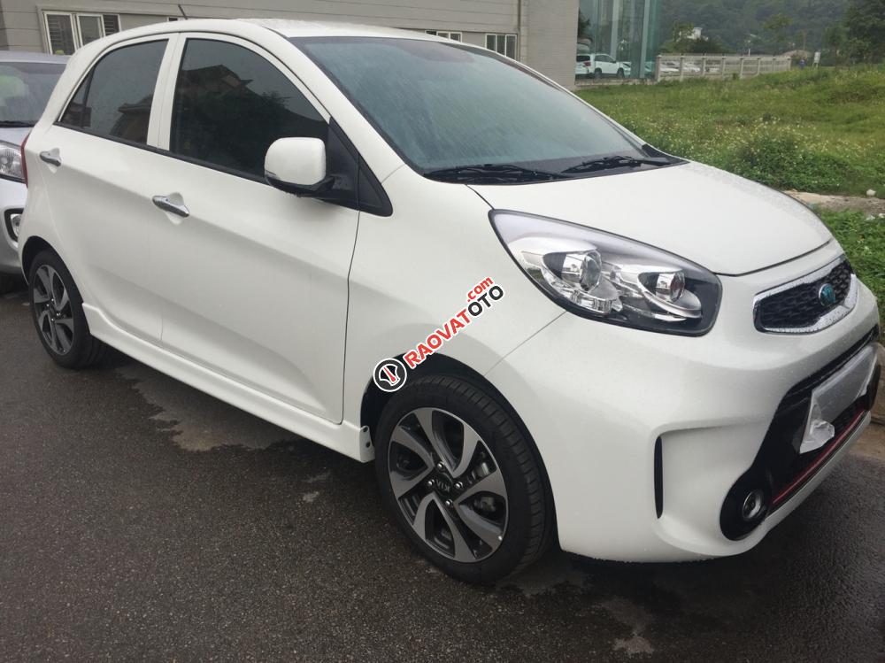 Bán ô tô Kia Morning đời 2018 màu trắng, 290 triệu -Liên hệ: 0966 199 109-0