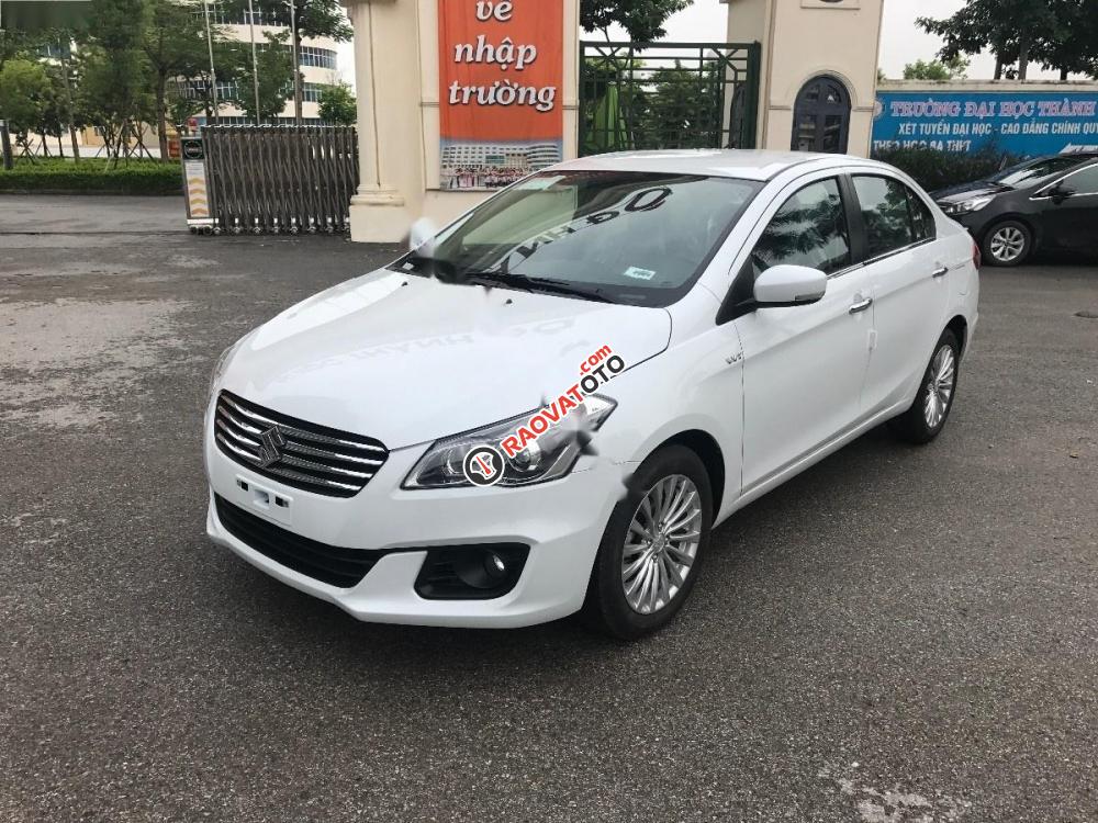 Bán ô tô Suzuki Ciaz 1.4 AT đời 2017, màu trắng, xe nhập, giá tốt-4