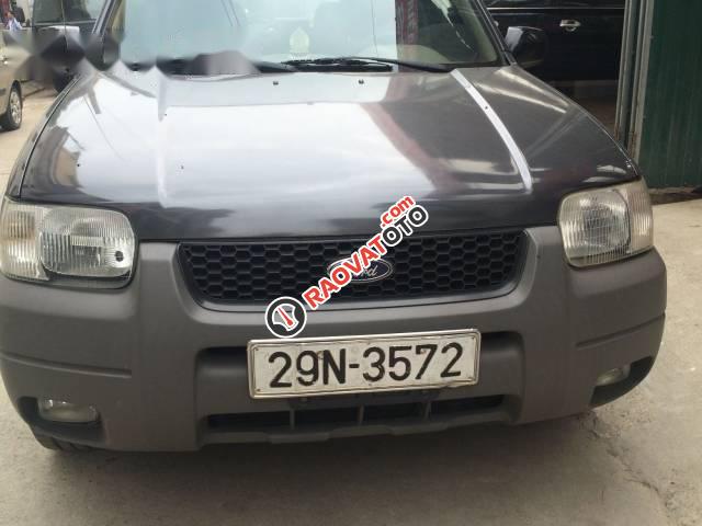 Cần bán lại xe Ford Escape đời 2002, màu xám còn mới-0