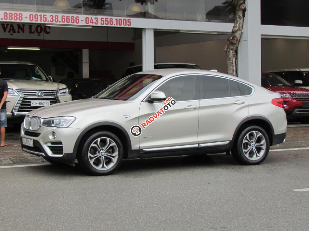 BMW X4 2015 màu vàng-9