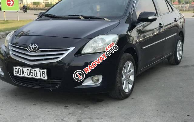 Cần bán lại xe Toyota Vios đời 2009, màu đen chính chủ-1