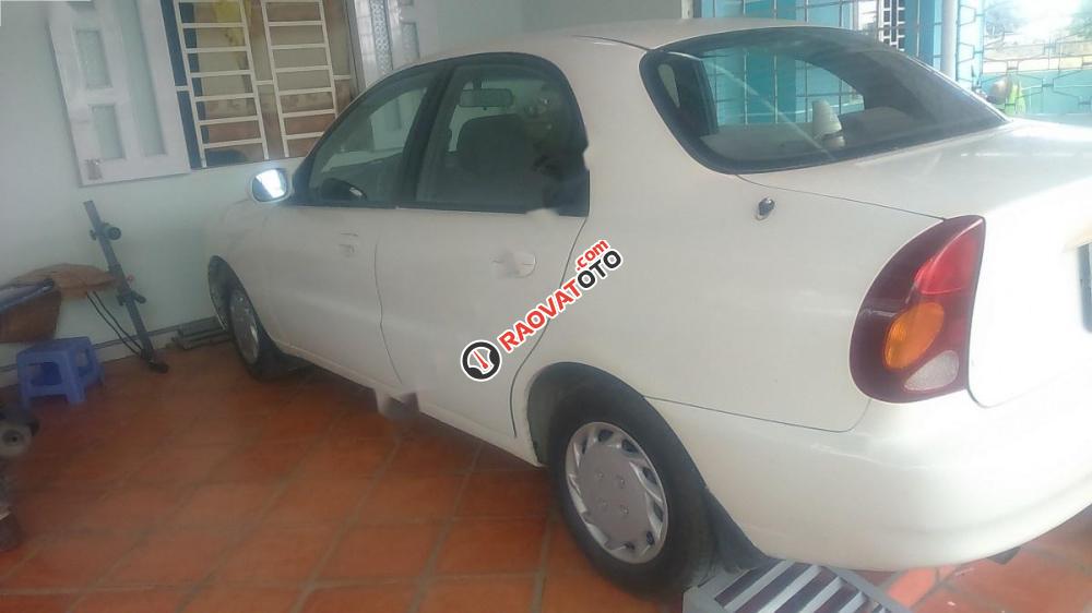 Bán Daewoo Lanos 1.5l đời 2003, màu trắng, 125tr-3