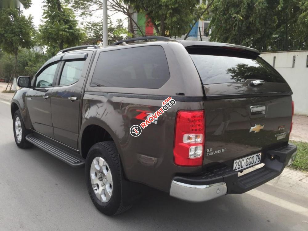 Bán Chevrolet Colorado 2.8AT đời 2015, màu nâu, nhập khẩu Thái như mới-5