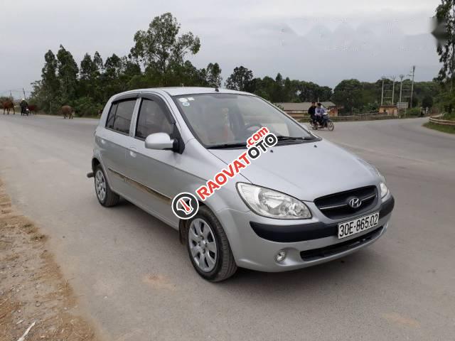 Bán Hyundai Getz sản xuất 2009, màu bạc-3