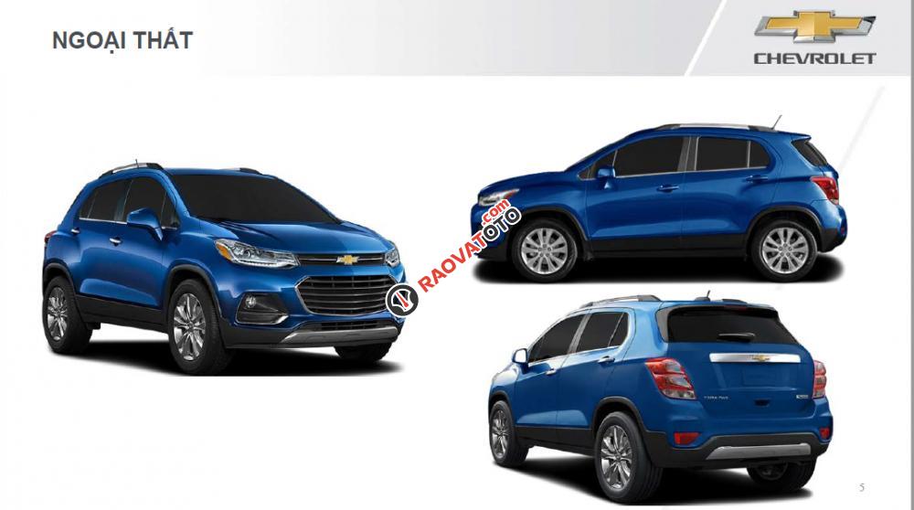 Chevrolet Trax LT đời 2017, nhập khẩu nguyên chiếc, đủ màu có xe giao liền-2