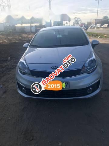 Bán xe Kia Rio đời 2015, màu bạc, nhập khẩu Hàn Quốc số tự động-0