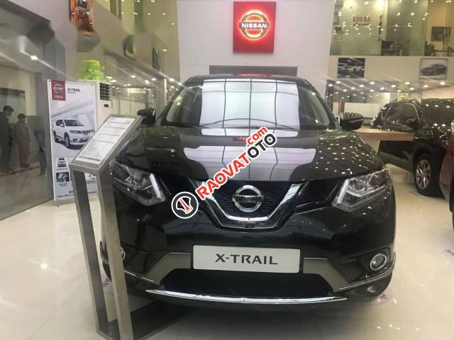 Bán xe Nissan X trail đời 2017, màu đen, 837 triệu-0