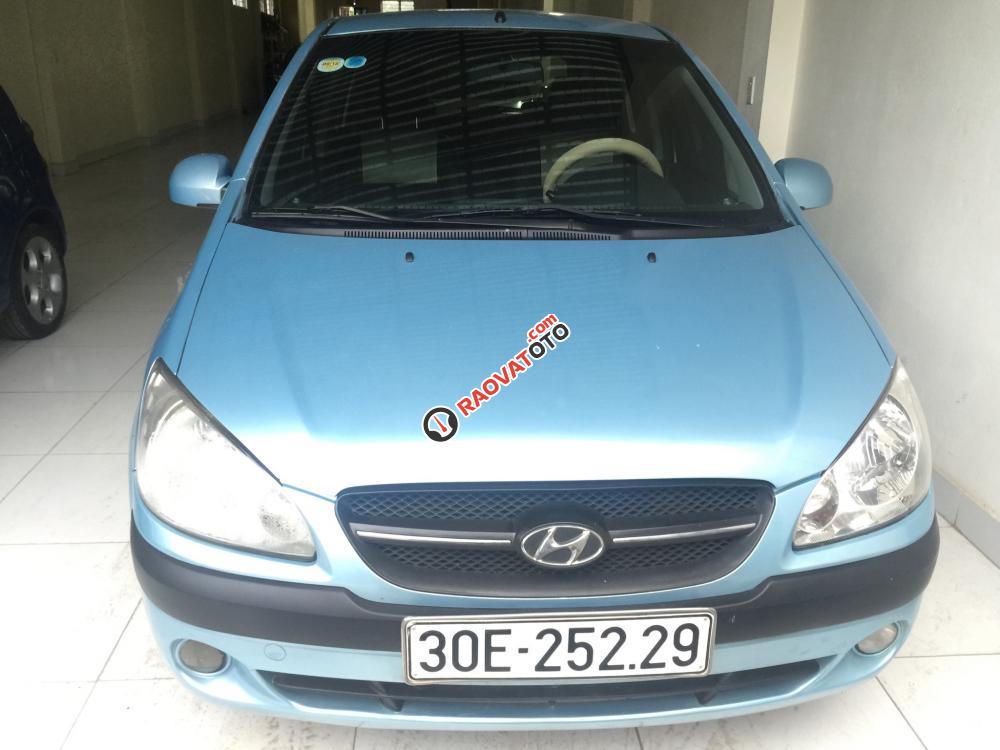 Cần bán xe Hyundai Getz đời 2010, màu xanh dương, nhập khẩu, giá 230tr-0