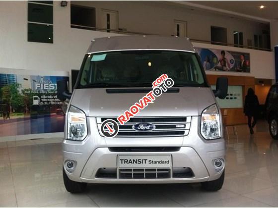 Bảng giá Ford Transit 2018, KM khủng, tặng BHTV, rèm cửa, trần nilon, LH: 0919.263.586-1