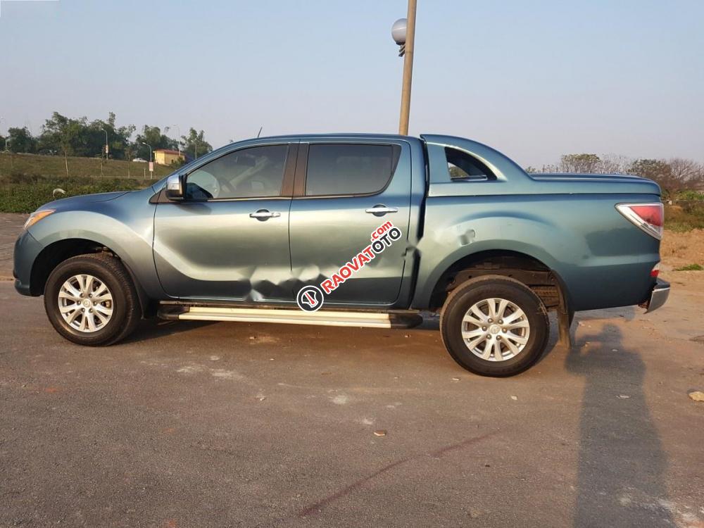 Cần bán Mazda BT 50 3.2L 4x4 AT đời 2015, màu xanh lam, nhập khẩu-4