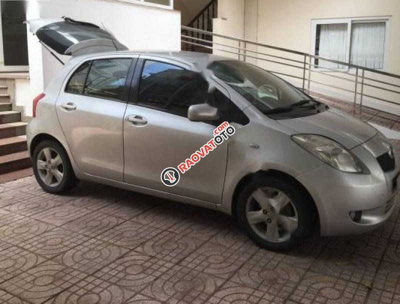 Bán ô tô Toyota Yaris 1.3 AT sản xuất 2008, màu bạc, xe nhập-1