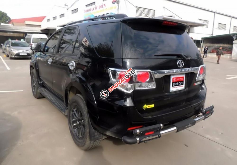 Bán Toyota Fortuner 2.7V đời 2015, màu đen, 835 triệu-2