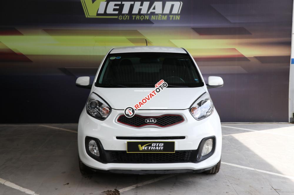 Cần bán Kia Morning 1.25MT đời 2015, màu trắng-1