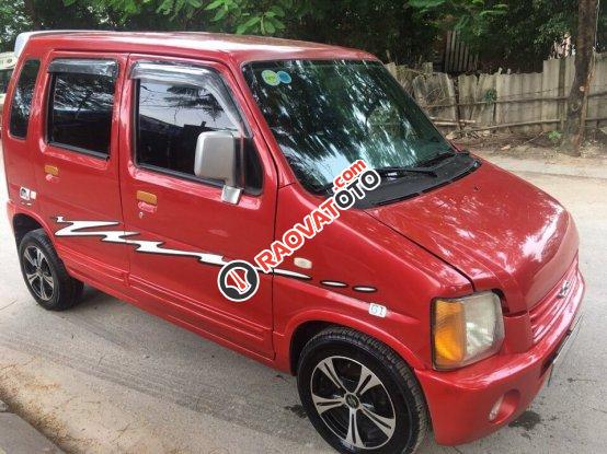 Cần bán gấp Suzuki Wagon R đăng ký 2002, màu đỏ chính chủ, giá 75tr-1