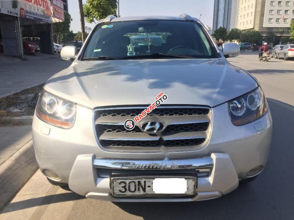 Bán ô tô Hyundai Santa Fe SLX 2008, màu bạc, nhập khẩu, giá 555tr-1