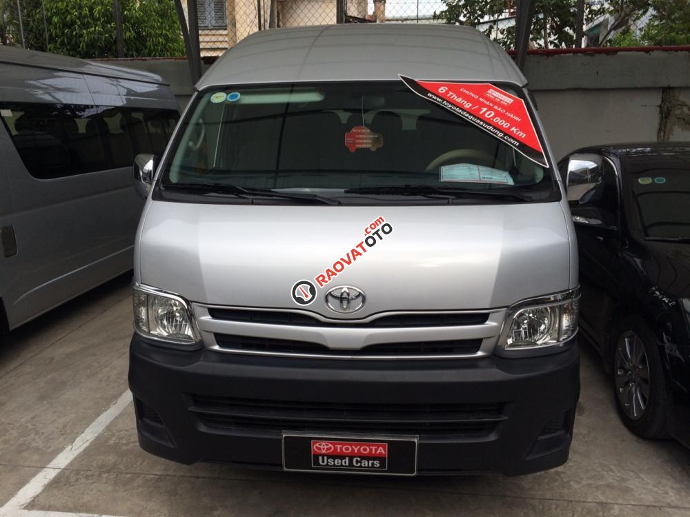 Hiace dầu, đời 2013, màu bạc, liên hệ nhận giá tốt-0