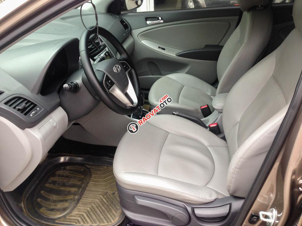 Hyundai Accent 2012, màu nâu, xe nhập, giá tốt-6