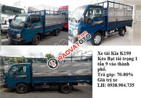 Bán xe tải Kia 2.4 tấn đời 2017, trả góp 85%-3