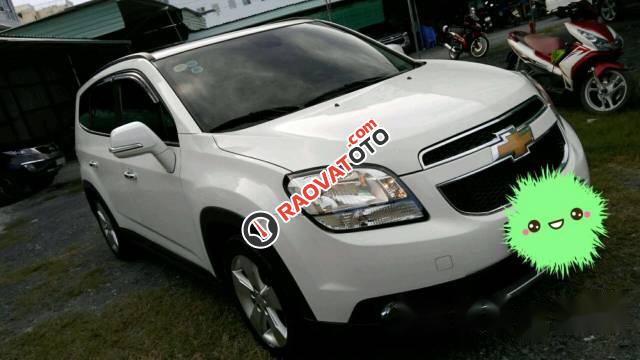 Cần bán xe Chevrolet Orlando 1.8LTZ sản xuất 2015, màu trắng số tự động, giá chỉ 580 triệu-1