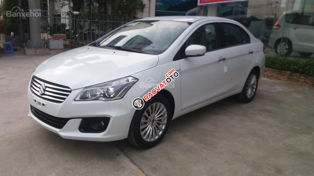 Cần bán xe Suzuki Ciaz năm 2018, màu trắng, nhập khẩu, xe giao ngay, Lh: 0985.547.829-0
