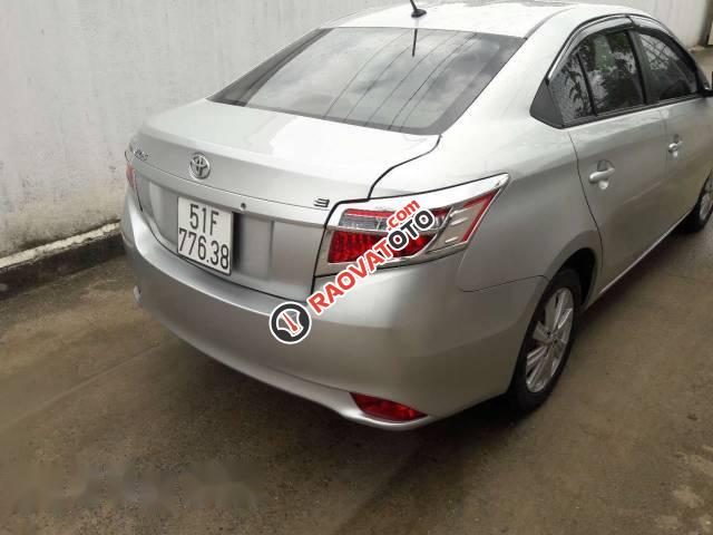 Cần bán Toyota Vios E đời 2016, màu bạc-2