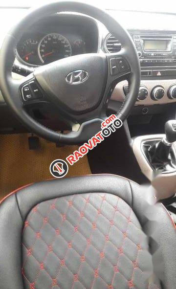 Bán Hyundai Grand i10 MT đời 2015, màu trắng -2