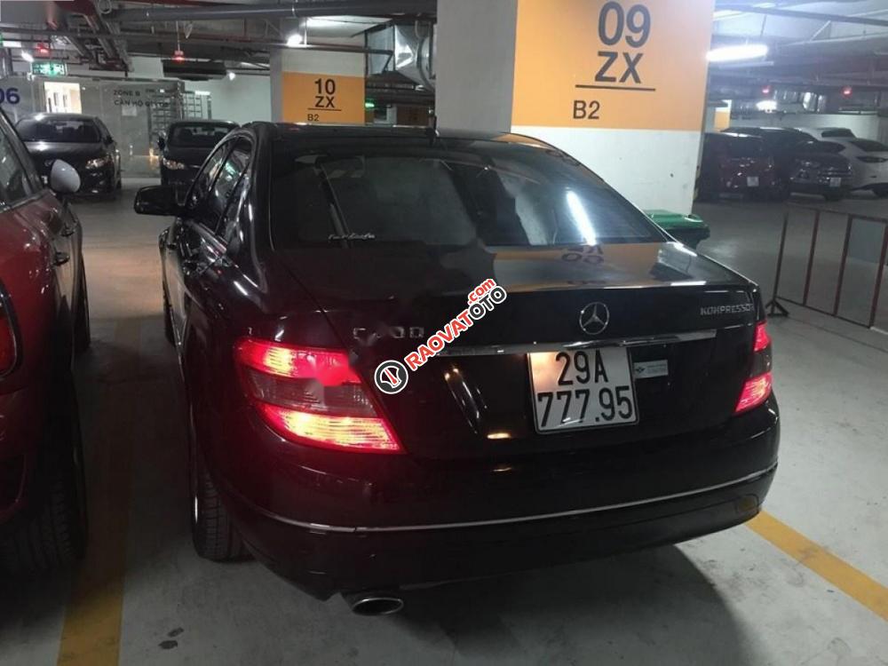 Cần bán xe Mercedes đời 2008, màu đen, xe nhập xe gia đình-2