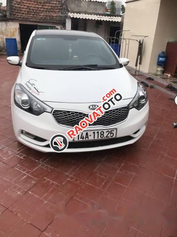 Bán xe Kia K3 đời 2014, màu trắng, 445tr-0