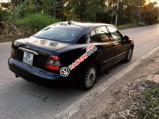 Bán xe Daewoo Leganza đời 2000, màu đen -3