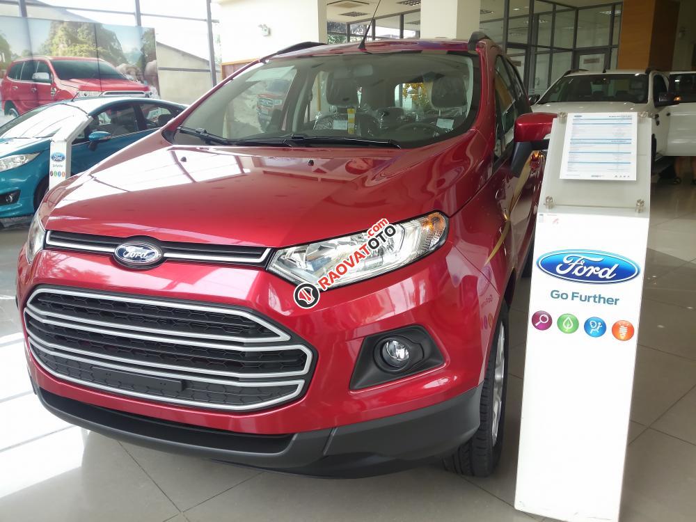 Cần bán Ford EcoSport AT Titanium, MT Trend đời 2017, màu đỏ, nhập khẩu 3 cục-1