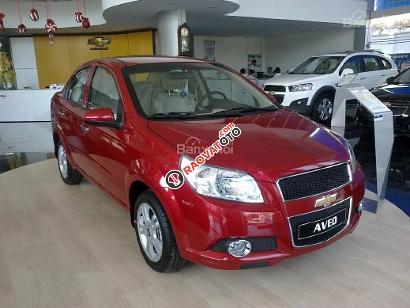 Tặng ngay 60 triệu khi mua Chevrolet Aveo LTZ màu đỏ, bảo hành chính hãng, giao xe tận nhà, 0917118907-0