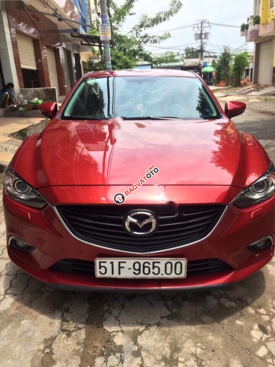 Cần bán lại xe Mazda 6 2.0L đời 2016, màu đỏ, 795 triệu-0