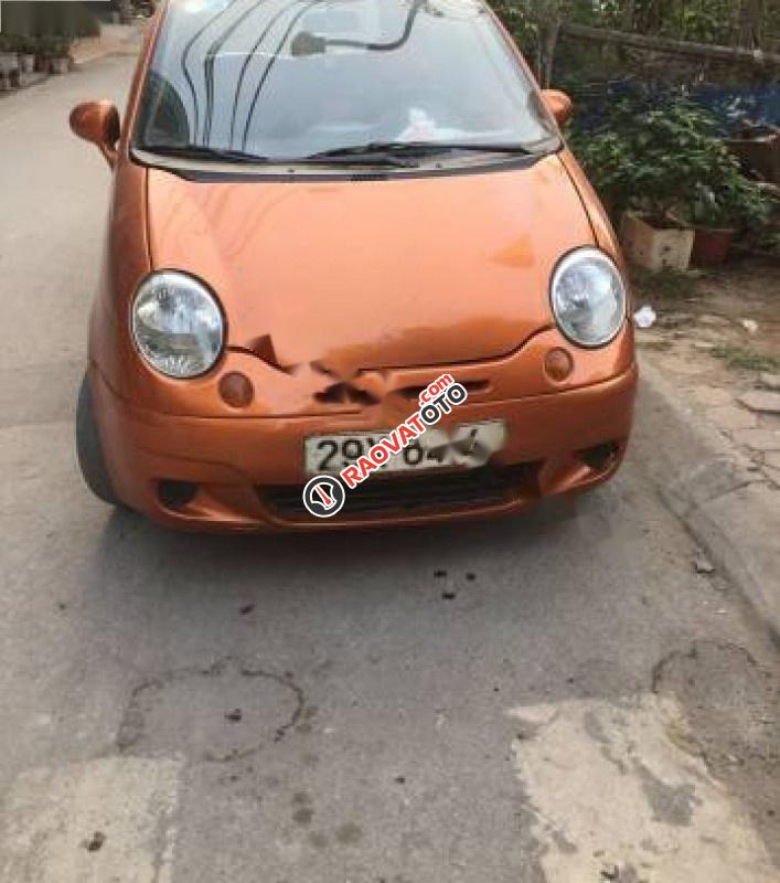 Bán Daewoo Matiz S 0.8 MT đời 2005, màu vàng-0