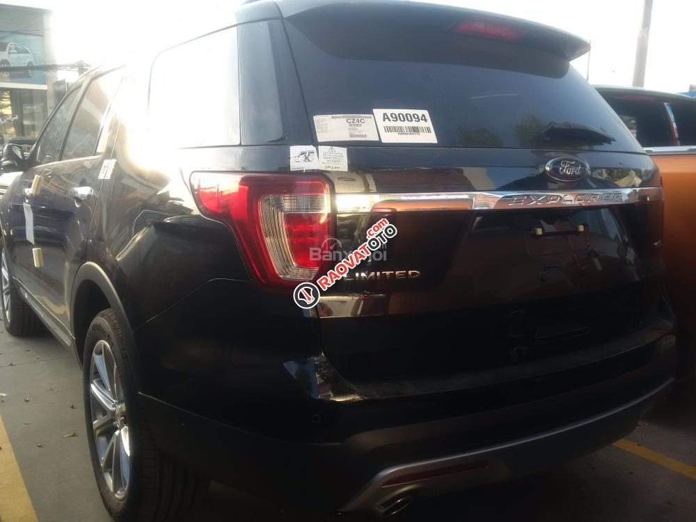 Cần bán xe Ford Explorer bản Limited đời 2017, màu xám (ghi), nhập khẩu nguyên chiếc Hoa Kỳ-2