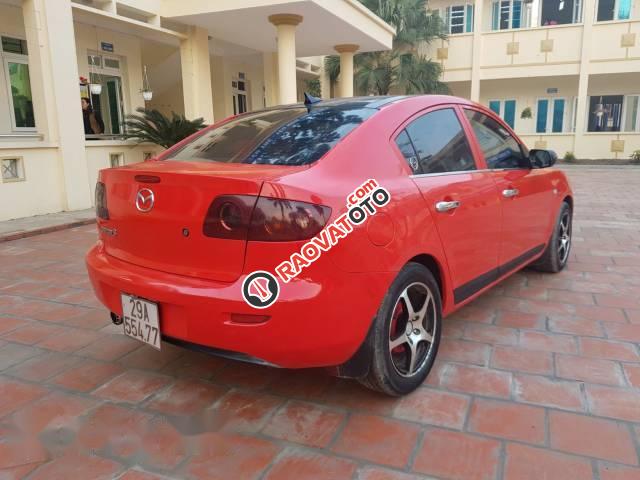 Cần bán lại xe Mazda 3 đời 2004, màu đỏ-4