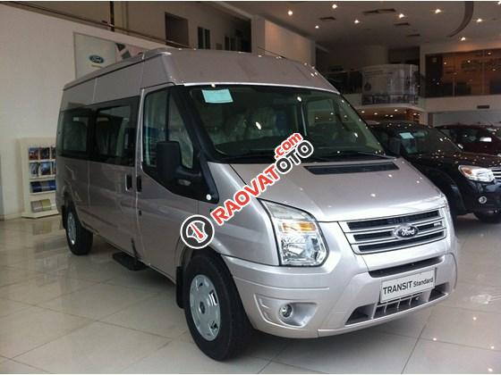 Bảng giá Ford Transit 2018, KM khủng, tặng BHTV, rèm cửa, trần nilon, LH: 0919.263.586-0