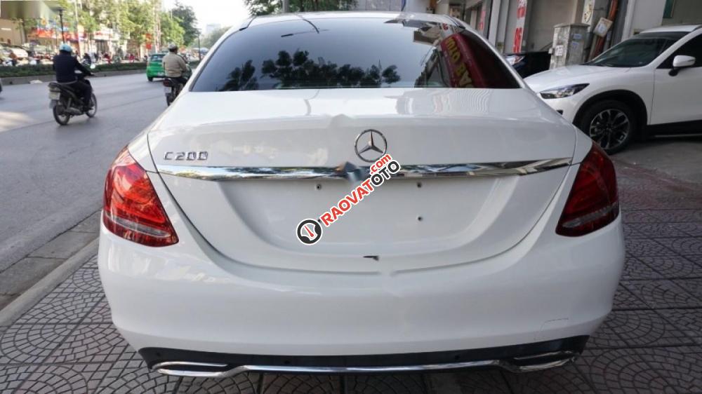 Cần bán lại xe Mercedes C200 năm 2015, màu trắng-2