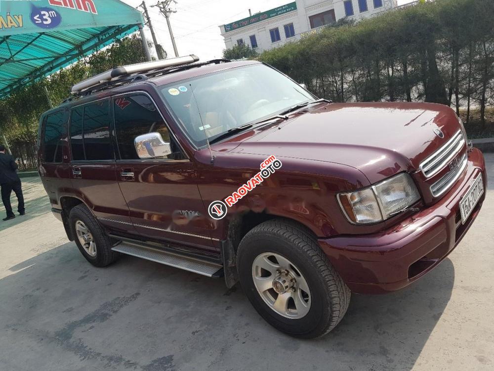 Chính chủ bán xe Isuzu Trooper Ls Fi đời 2003, màu đỏ-3