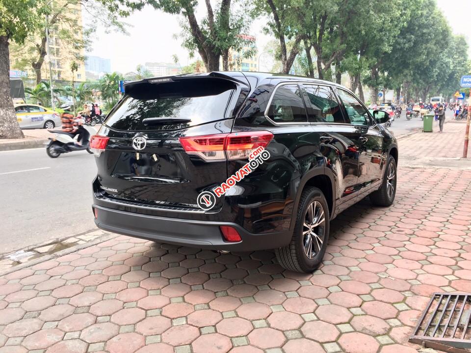 Bán Toyota Highlander LE đời 2018, màu đen, nhập khẩu Mỹ - Giá tốt. LH: 0948.256.912-4