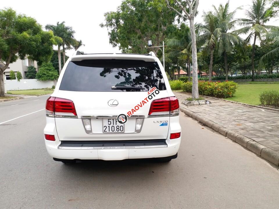 Xe Lexus LX 570 2015, màu trắng, nhập khẩu-6