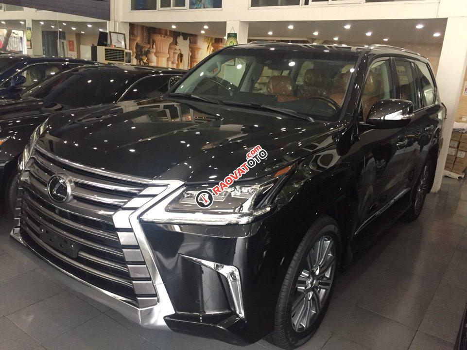 Bán Lexus LX570 đời 2017, màu đen-1