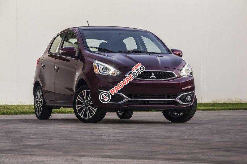 Bán Mitsubishi Mirage CVT Facelift model 2017, khuyến mại cực lớn, nhập khẩu nguyên chiếc, giao xe ngay-0