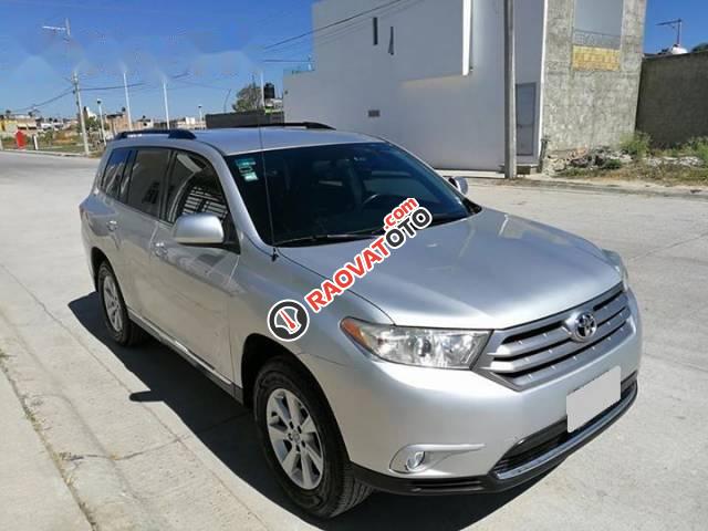 Bán ô tô Toyota Highlander SE đời 2011, màu bạc, nhập khẩu nguyên chiếc số tự động-1