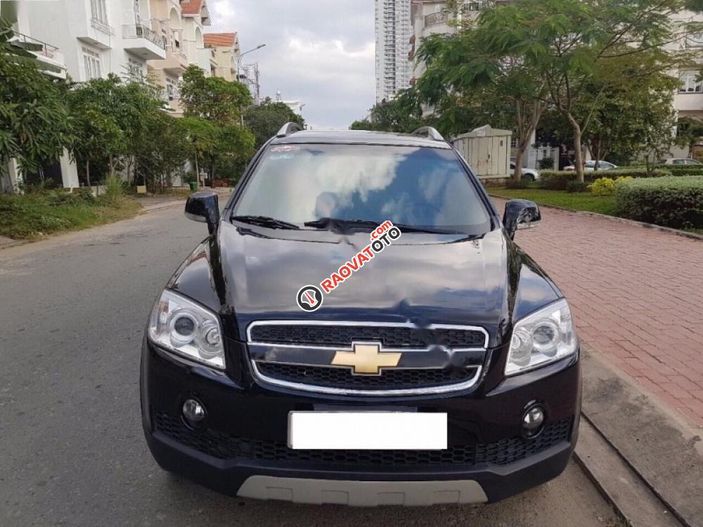 Bán Chevrolet Captiva LTZ 2.4 AT đời 2008, màu đen giá cạnh tranh-1