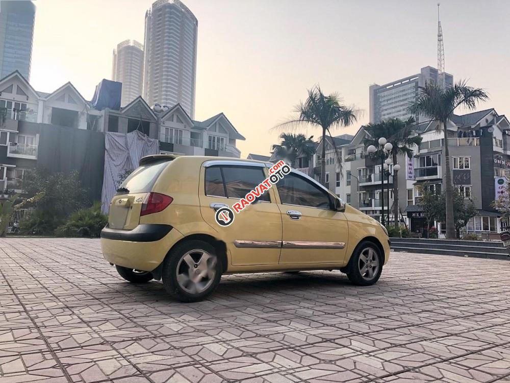 Cần bán lại xe Hyundai Getz 1.4AT năm 2009, màu vàng, nhập khẩu -0