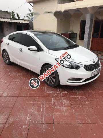 Bán xe Kia K3 đời 2014, màu trắng, 445tr-1